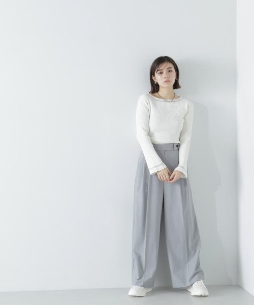 シアーラインフレアカフスニット 人気・おすすめ｜使いやすい・旅行におすすめ 品質保証 全国発送 在庫限り