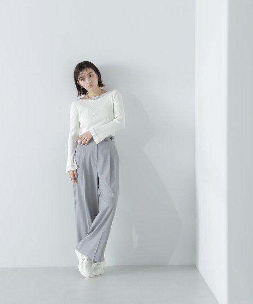 シアーラインフレアカフスニット 人気・おすすめ｜使いやすい・旅行におすすめ 品質保証 全国発送 在庫限り