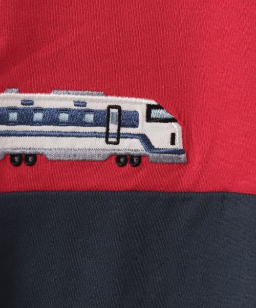 kladskap(クレードスコープ)/電車と飛行機切替長袖Tシャツ/img05