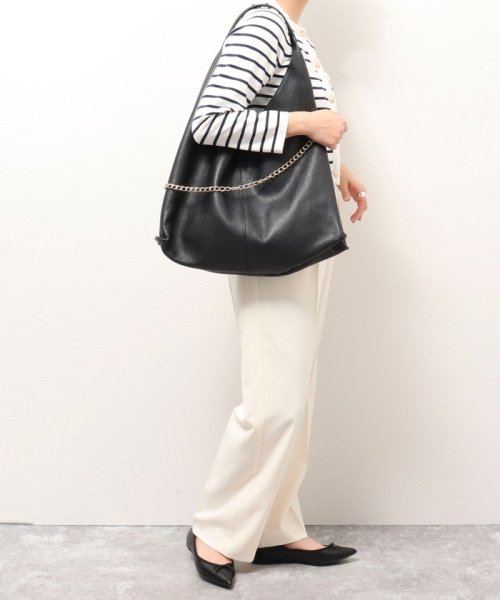 【AULENTTI/ オーレンティ】◇【WEB限定】チェーンミニバッグ付きワンショルダーバッグ WEB限定