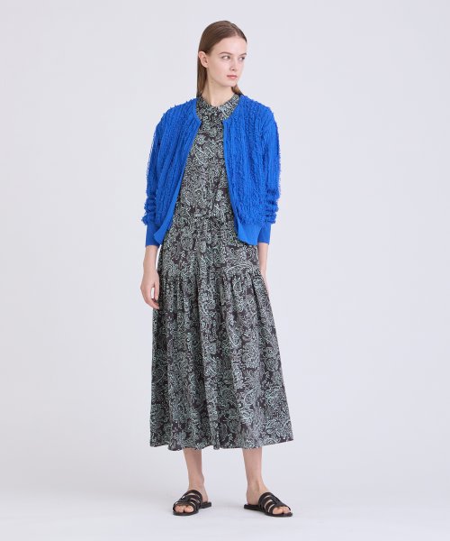 フリンジカーディガン 