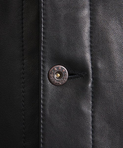 ＜monkey time＞ シープ レザー トラッカー ジャケット 