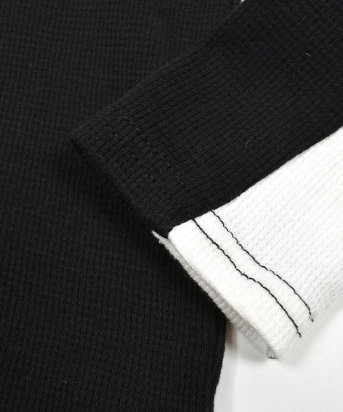 WASK(ワスク)/異素材ポケットTシャツ＋ラインロゴ天竺Tシャツセット(100~160cm)/img23