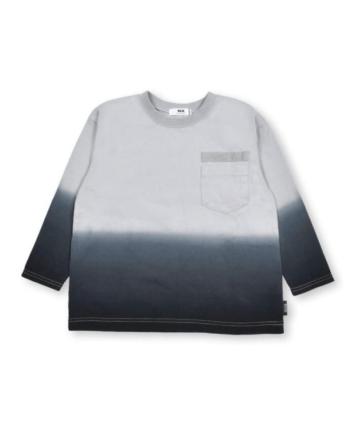 WASK(ワスク)/段染めロゴ天竺Tシャツ(100~160cm)/img15