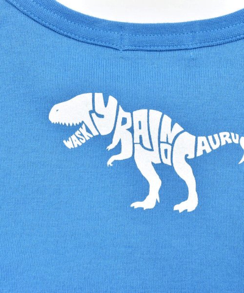 WASK(ワスク)/恐竜サガラワッペン天竺Tシャツ(100~160cm)/img20