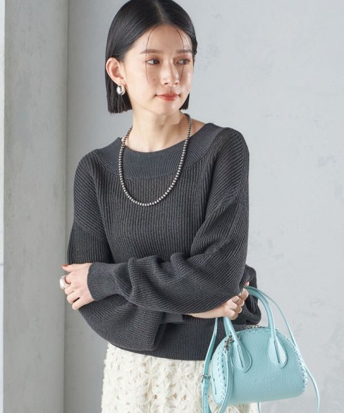 SHIPS WOMEN(シップス　ウィメン)/〈手洗い可能〉ペーパー コットン プルオーバー 24SS ◇/img39