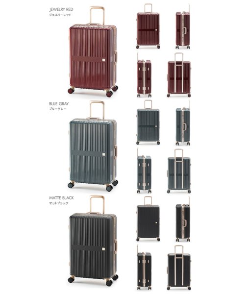 アジアラゲージ ドリームライト 64L Mサイズ スーツケース フレームタイム Dream Light ALI－099－24 Dream Light ライト ｜約 ■ECOTECHfiber エコテックファイバー