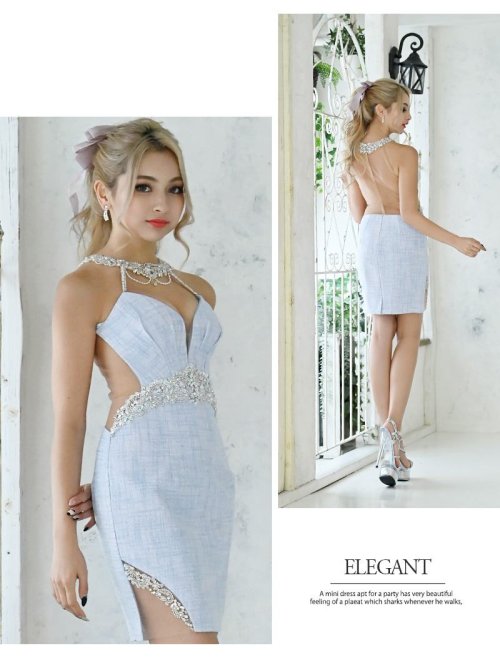 キャバドレス ミニ ツイード 谷間 高級 エンジェルアール エロい 映える インスタ キャバ嬢 ブランドドレス かわいい AngelR エンジェルアール ドレス G2699891547(20592円)