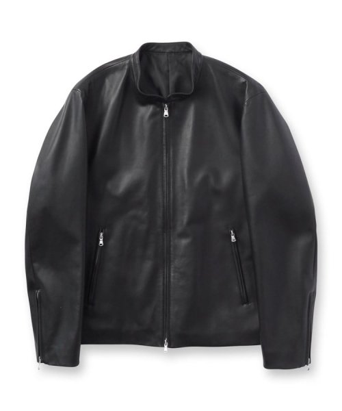 ラムレザーシングルライダースジャケット 