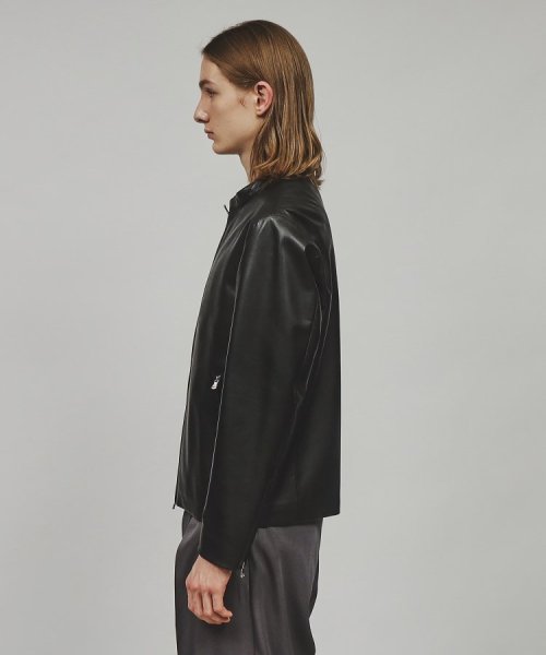 ラムレザーシングルライダースジャケット 