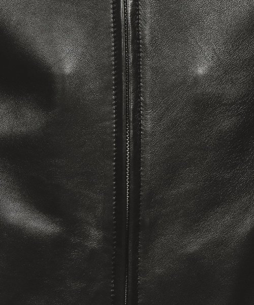 ラムレザーシングルライダースジャケット 