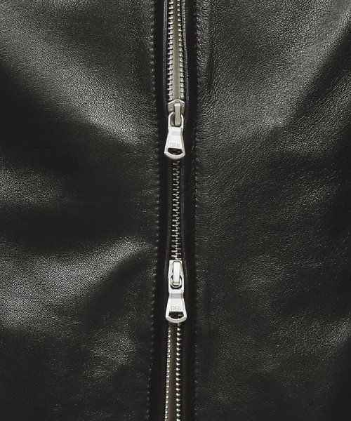 ラムレザーシングルライダースジャケット 