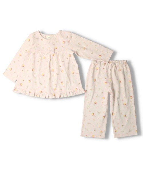 Kids Foret(キッズフォーレ)/【子供服】 Kids Foret (キッズフォーレ) うさぎ柄長袖パジャマ 90cm～140cm B13703/img02