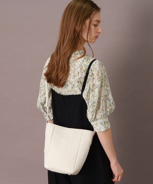 【CLASSY.5月号掲載】シュリンクレザーバケツバッグ 