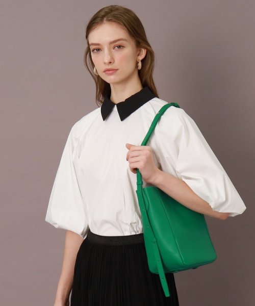 【CLASSY.5月号掲載】シュリンクレザーバケツバッグ 