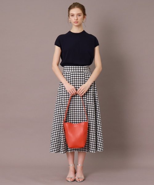 【CLASSY.5月号掲載】シュリンクレザーバケツバッグ 