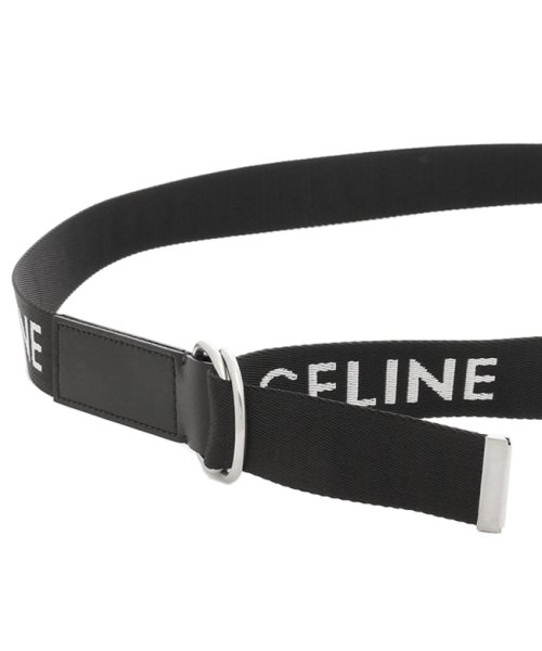 CELINE(セリーヌ)/セリーヌ ベルト ダブルリングベルト 120CM ロゴ ブラック メンズ CELINE 45AVS2AEO 38SI/img03