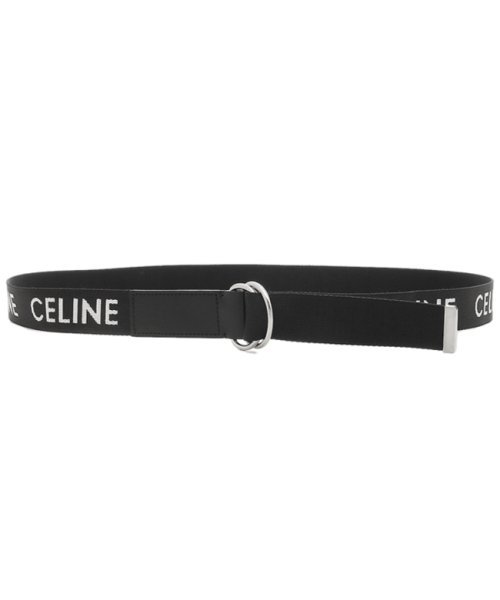 CELINE(セリーヌ)/セリーヌ ベルト ダブルリングベルト 120CM ロゴ ブラック メンズ CELINE 45AVS2AEO 38SI/img05