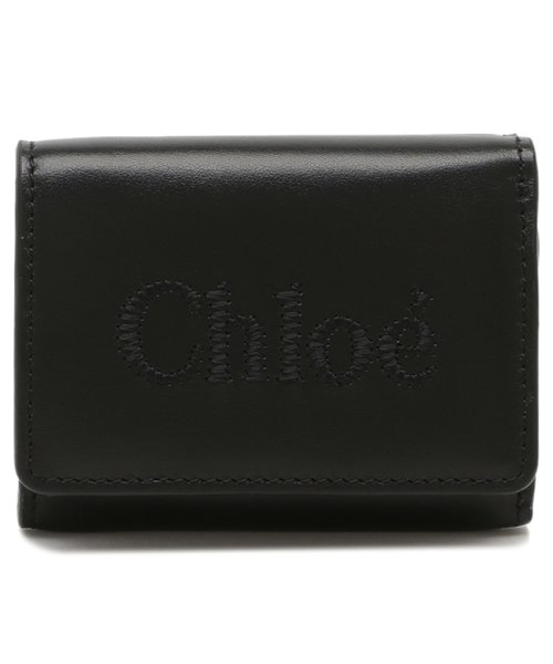 Chloe(クロエ)/クロエ 三つ折り財布 クロエセンス ミニ財布 ロゴ ブラック レディース CHLOE CHC23AP875I10 001/img05