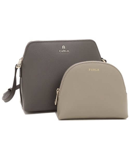 FURLA(フルラ)/フルラ ショルダーバッグ カメリア ポーチセット グレー ベージュ レディース FURLA WE00454 ARE000 2509S/img01