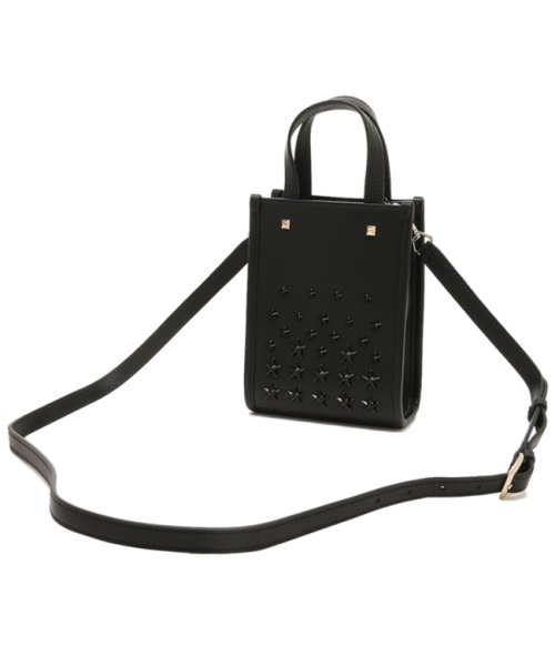ジミーチュウ ハンドバッグ ショルダーバッグ ミニNSトート ミニバッグ ブラック レディース JIMMY CHOO MININSTOTE AOR JIMMY CHOO 5cm ジミーチュウ ハンドバッグ ショルダーバッグ ミニNSトート ミニバッグ ブラック レディース MININSTOTE