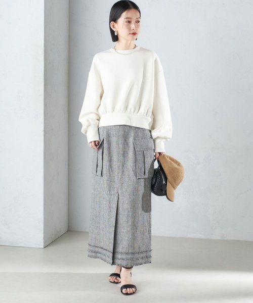 SHIPS WOMEN(シップス　ウィメン)/* 〈手洗い可能〉3WAY ペプラム ジップ ブルゾン 24SS ◇/img27