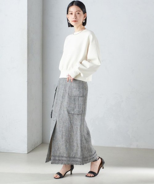 SHIPS WOMEN(シップス　ウィメン)/* 〈手洗い可能〉3WAY ペプラム ジップ ブルゾン 24SS ◇/img28