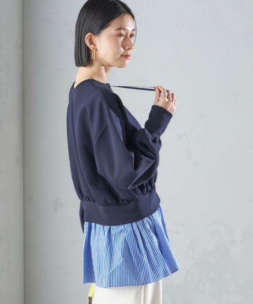 SHIPS WOMEN(シップス　ウィメン)/* 〈手洗い可能〉3WAY ペプラム ジップ ブルゾン 24SS ◇/img67