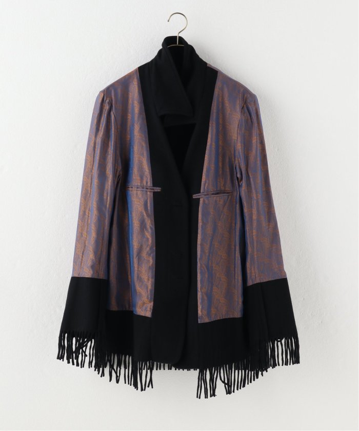 BED J.W. FORD /ベッドフォード 】 lapel－less jacket 