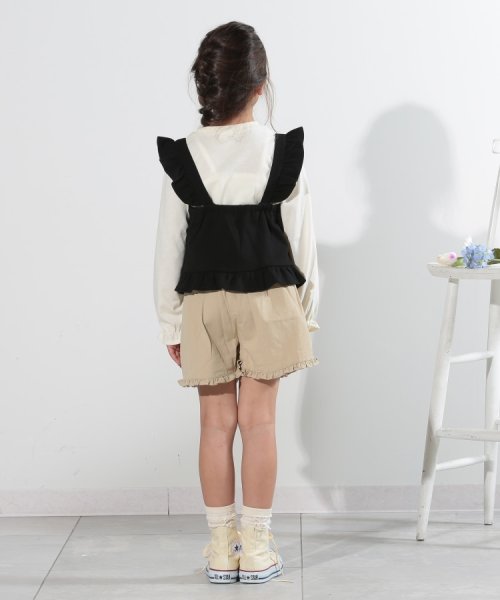 SHOO・LA・RUE(Kids) (シューラルーキッズ)/【110－140cm/2点セット】フリルビスチェ＋インナーセット/img02