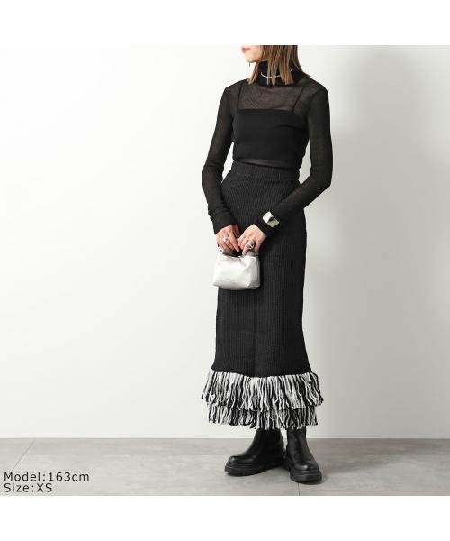 GHOSPELL(ゴスペル)/GHOSPELL スカート Kendra Fringe Hem Skirt/img02