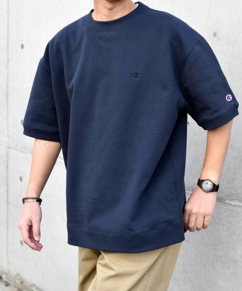 SHIPS any MEN(シップス　エニィ　メン)/【SHIPS any別注】Champion: 1トーン ロゴ ライト スウェット Tシャツ◇/img22