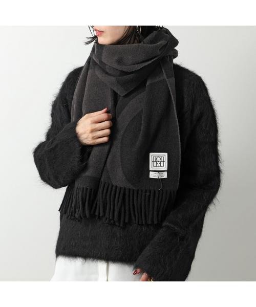 TOTEME(トーテム)/Toteme マフラー MONOGRAM JACQUARD WOOL SCARF/img10