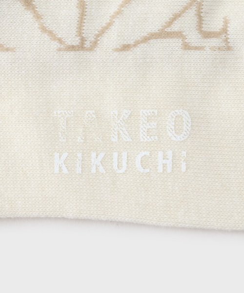 TAKEO KIKUCHI(タケオキクチ)/【日本製】オリジナル花柄 ソックス/img04