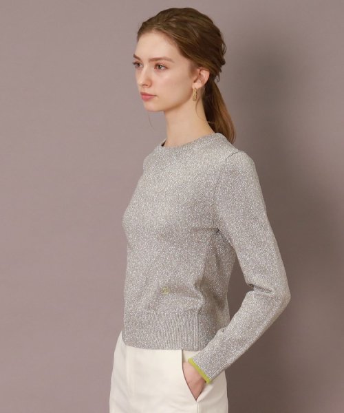 ラメリリヤーンニットプルオーバー 