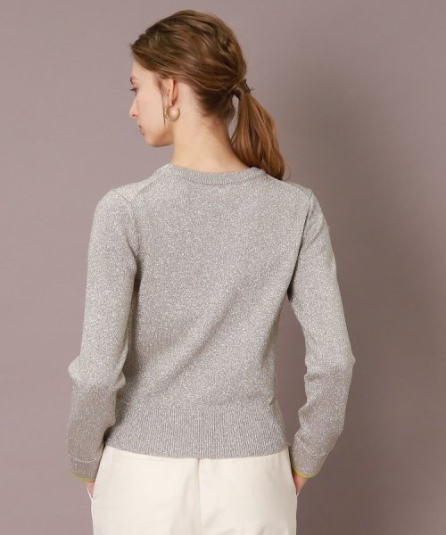 ラメリリヤーンニットプルオーバー 