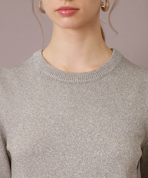 ラメリリヤーンニットプルオーバー 