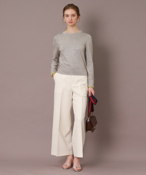 ラメリリヤーンニットプルオーバー 