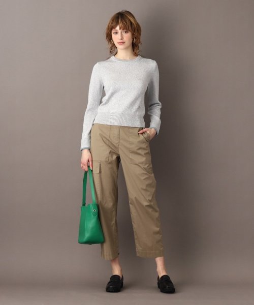 ラメリリヤーンニットプルオーバー 