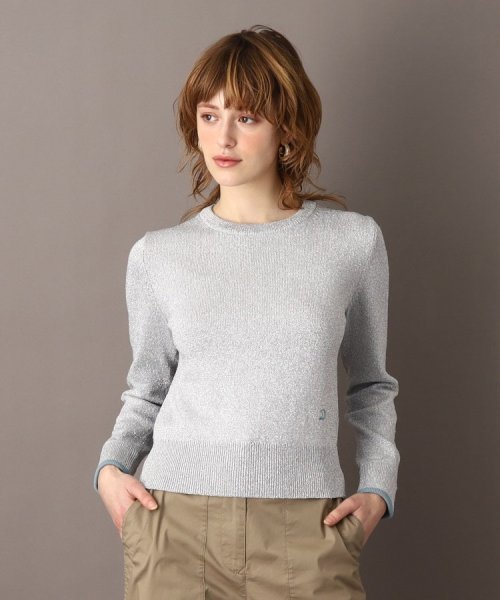 ラメリリヤーンニットプルオーバー 