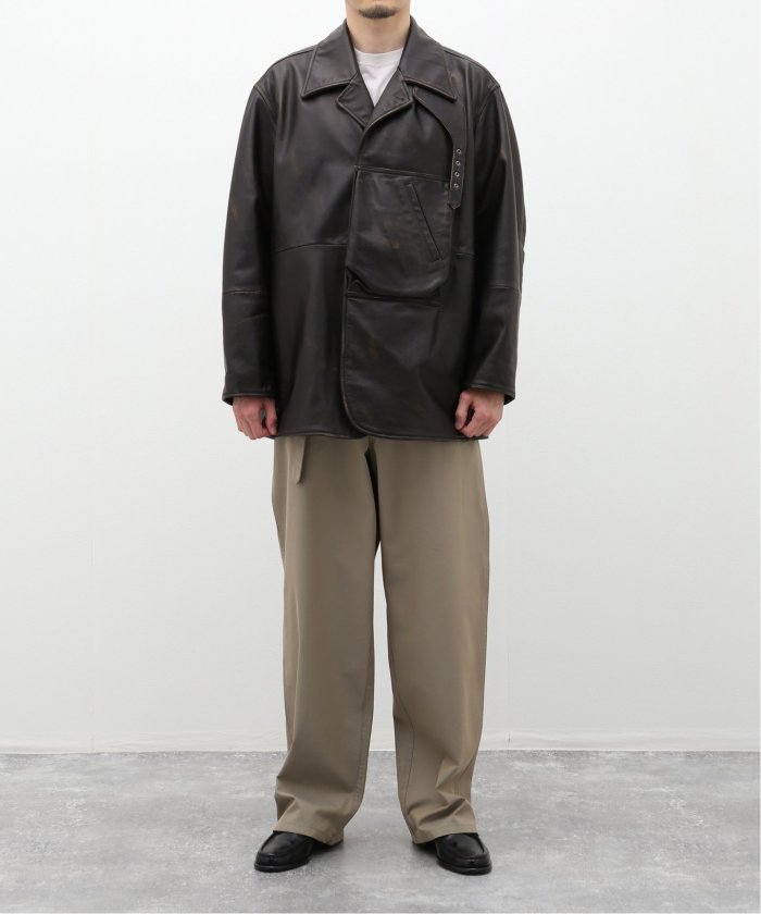 CCU “RYAN ”THROAT LATCH JACKET COW SKIN CCU “RYAN ”THROAT LATCH JACKET COW SKIN