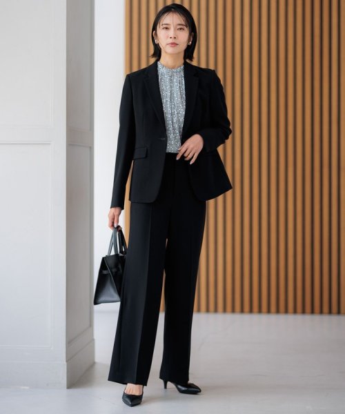 【セットアップ対応】トリアセダブルジョーゼット テーラード ジャケット 品番 パンツ ワンピース