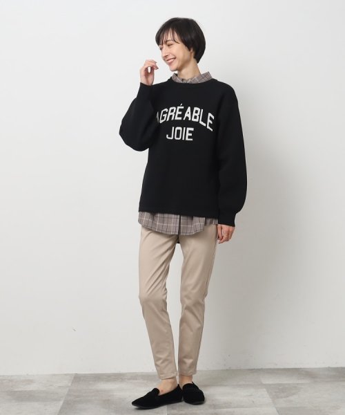 SHOO・LA・RUE(シューラルー)/【SS－3L】ストレッチで穿きやすい サテンスキニーパンツ【SHOO WARM】/img38