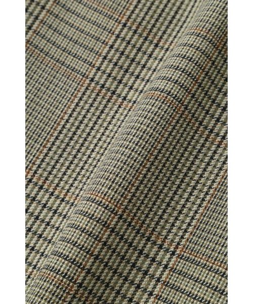 GLEN CHECK WOOL TWILL 