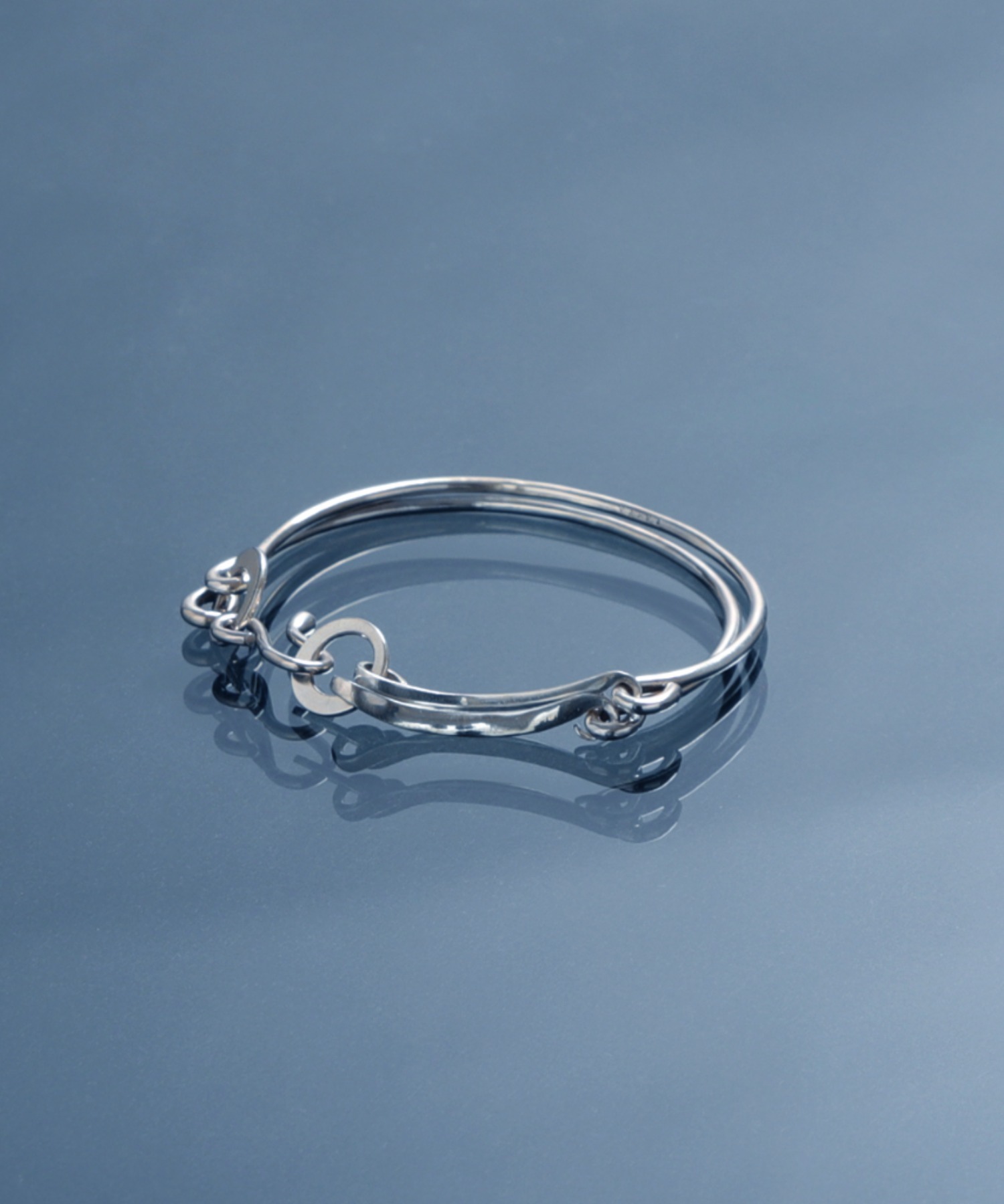 YArKA/ヤーカ】assembly parts double line bangle [tojir un]/多