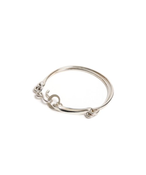【YArKA/ヤーカ】assembly parts double line bangle [tojir un]/多パーツダブルラインバングル and the tojir with of YArKA/ヤーカ assembly parts double line bangle YArKA concept is ～やか verb it to who thinking 