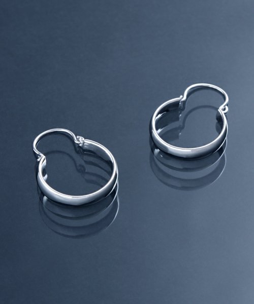 MAISON mou(メゾンムー)/【YArKA/ヤーカ】circle hoop earing(pierce) [figur2]  / サークルフープピアス/img01