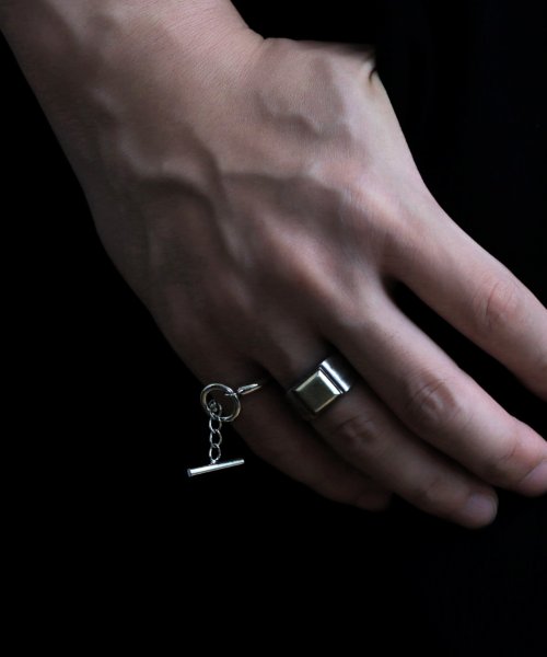 MAISON mou(メゾンムー)/【YArKA/ヤーカ】lose type design ring[tojir deux]/チェーン閉式リング/img07