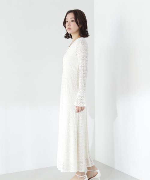 NATURAL BEAUTY BASIC(ナチュラルビューティーベーシック)/バルファスレースワンピース　24SS/img22