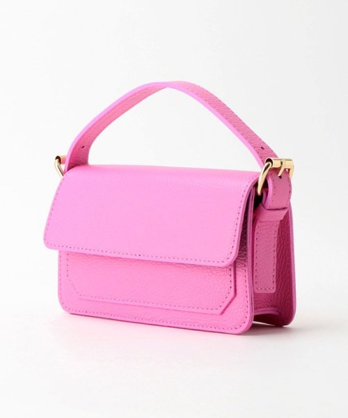 ＜ELYSIR＞レザー フラップ ショルダーバッグ －2WAY－ 